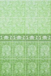 Панель с фризом "Лев зелёный"